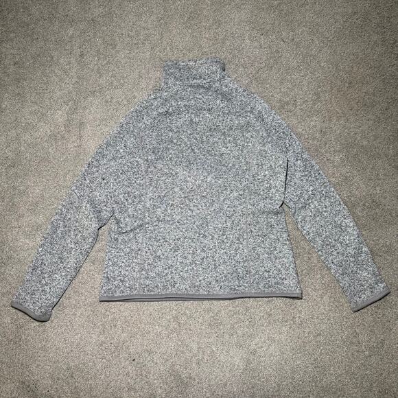 Patagonia 1/4 Zip Pullover Sweatshirt Women’s Medium Gray Better Sweater - Picture 2 of 5